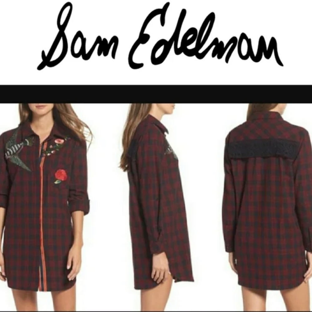 Embroidered Flannel